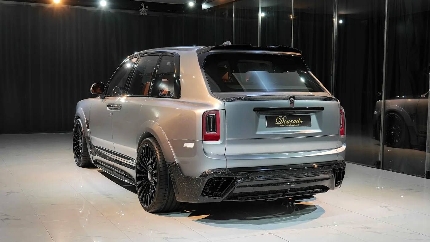 Rolls-Royce Cullinan Black Badge by Onyx Concept sophisticated luxury SUV showcased in UAE