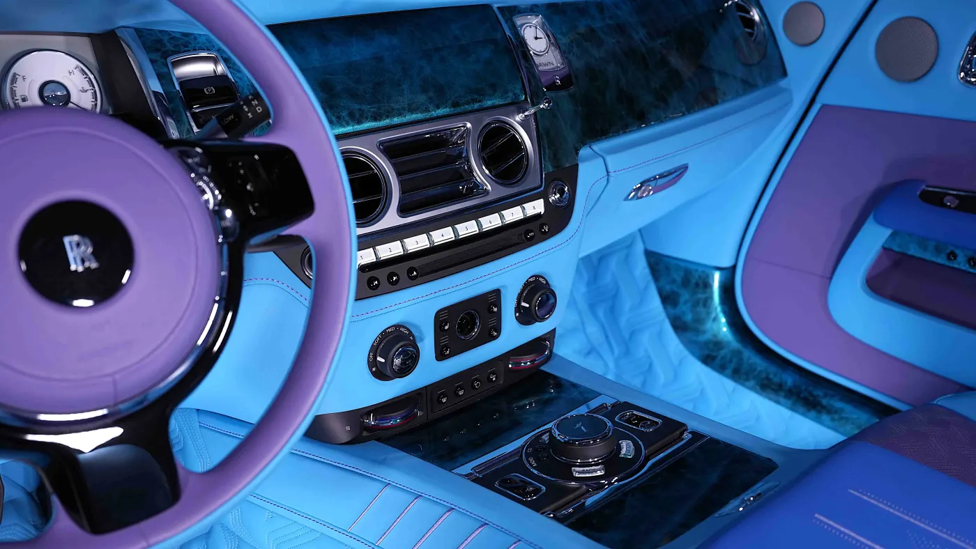 Prestige and elegance with Rolls-Royce Dawn by Onyx Concept 1 of 1 Silver Matte edition