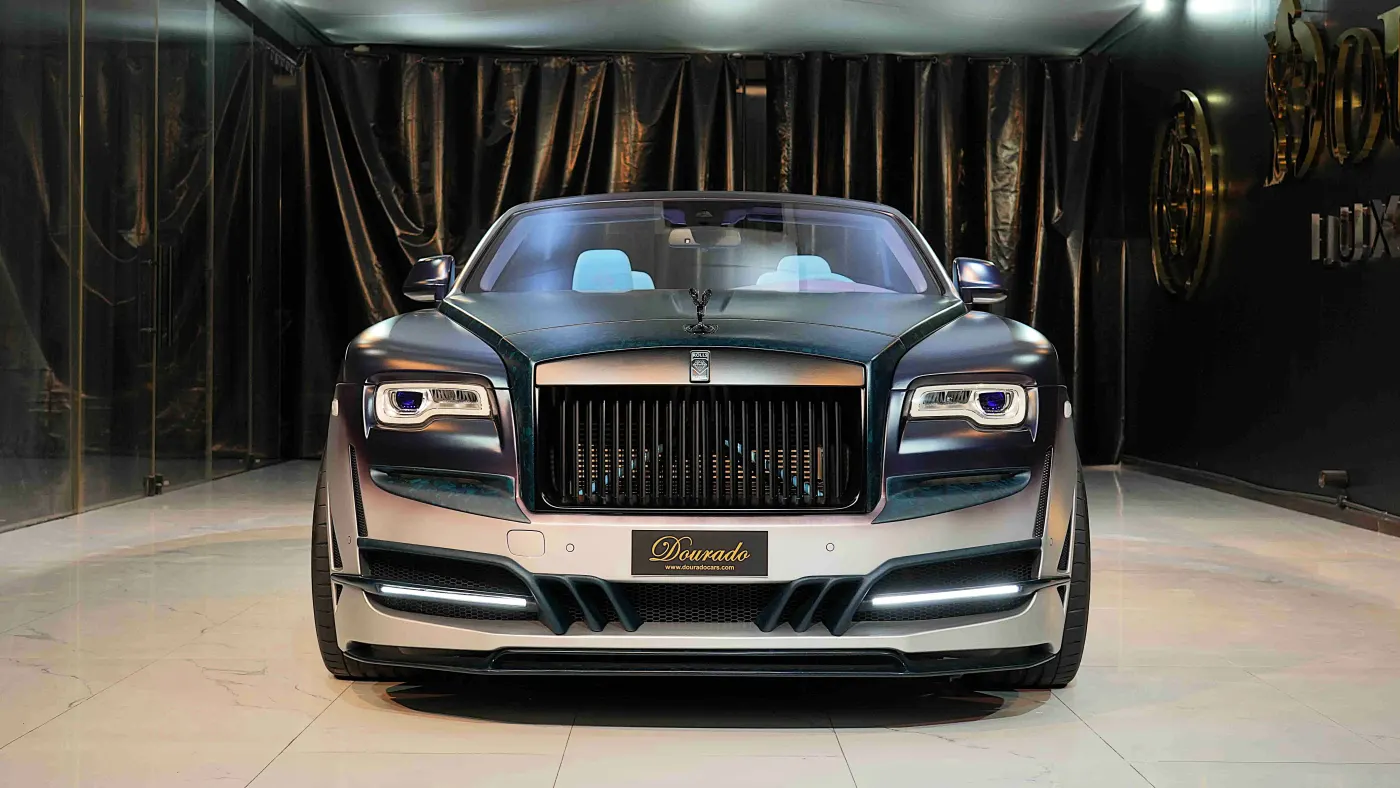Own Rolls-Royce Dawn by Onyx Concept 1 of 1 Silver Matte convertible in Dubai