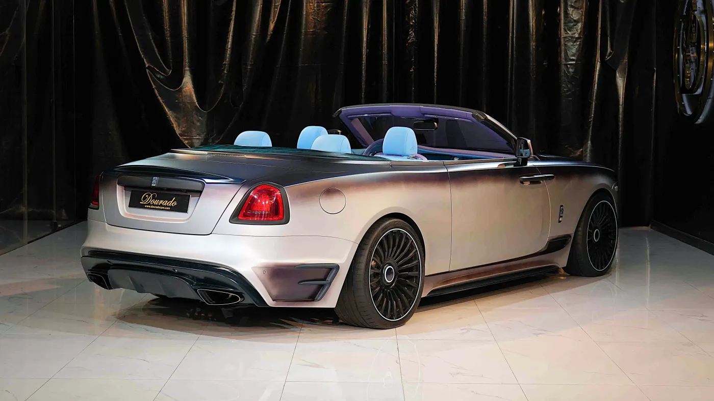 Stand out with Rolls-Royce Dawn by Onyx Concept 1 of 1 Silver Matte finish in Dubai