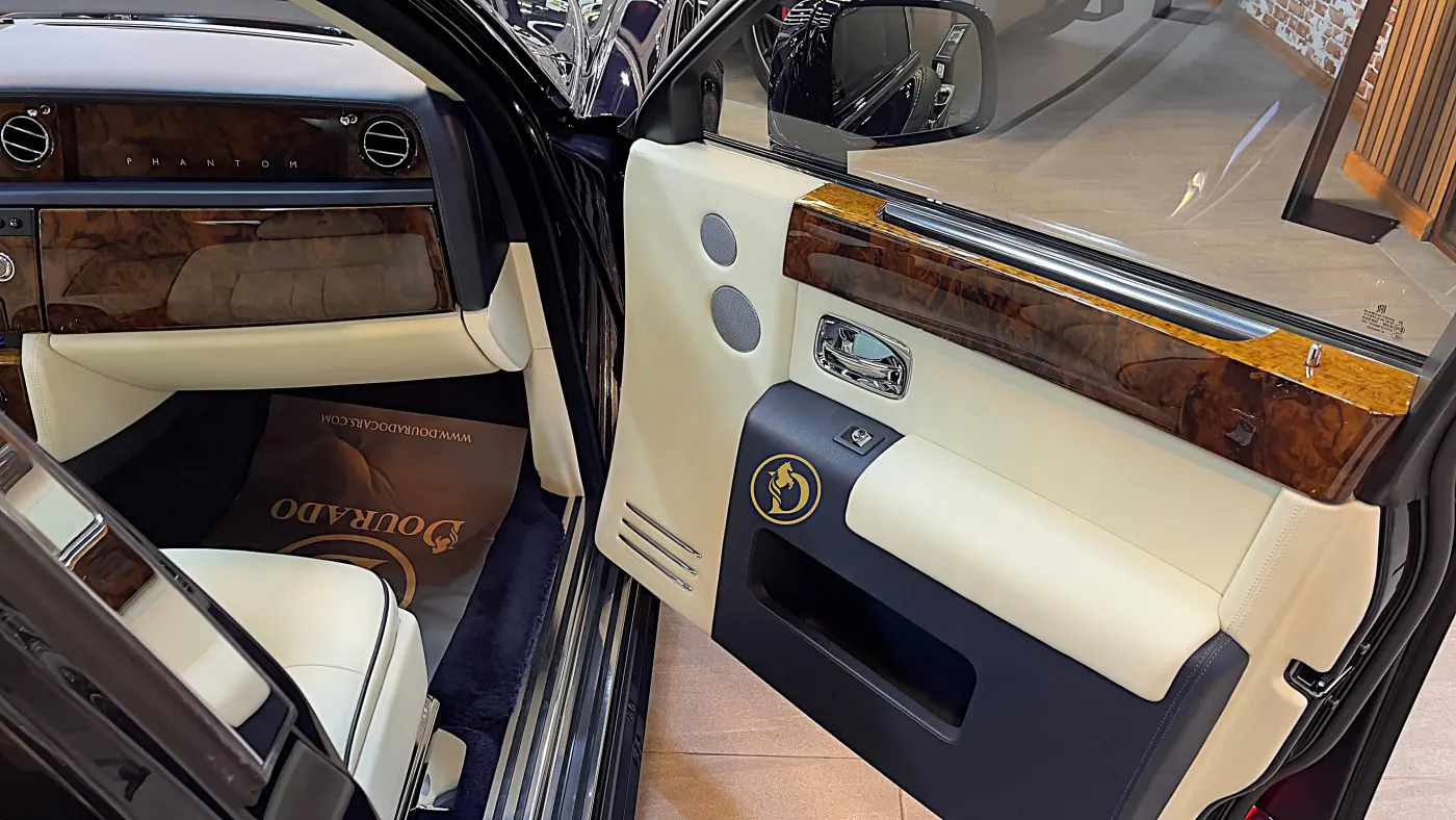 Premium Rolls-Royce Phantom Extended showcased in Dubai showroom
