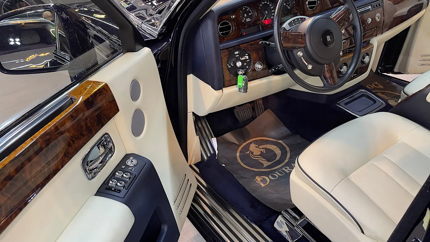 Find Rolls-Royce Phantom Extended at a Dubai luxury showroom