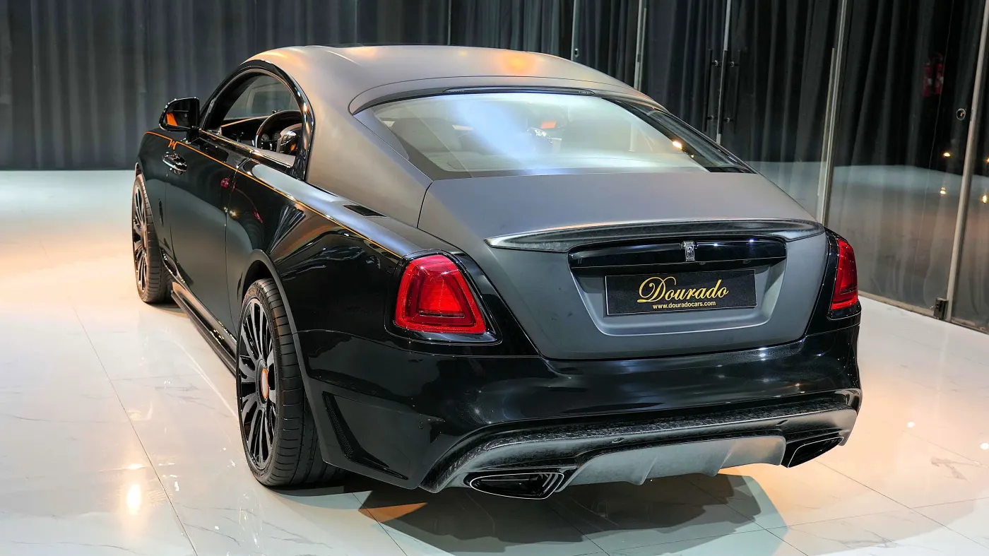 Rolls-Royce Wraith Black Badge by Onyx Concept exclusive luxury automobile showcased in UAE