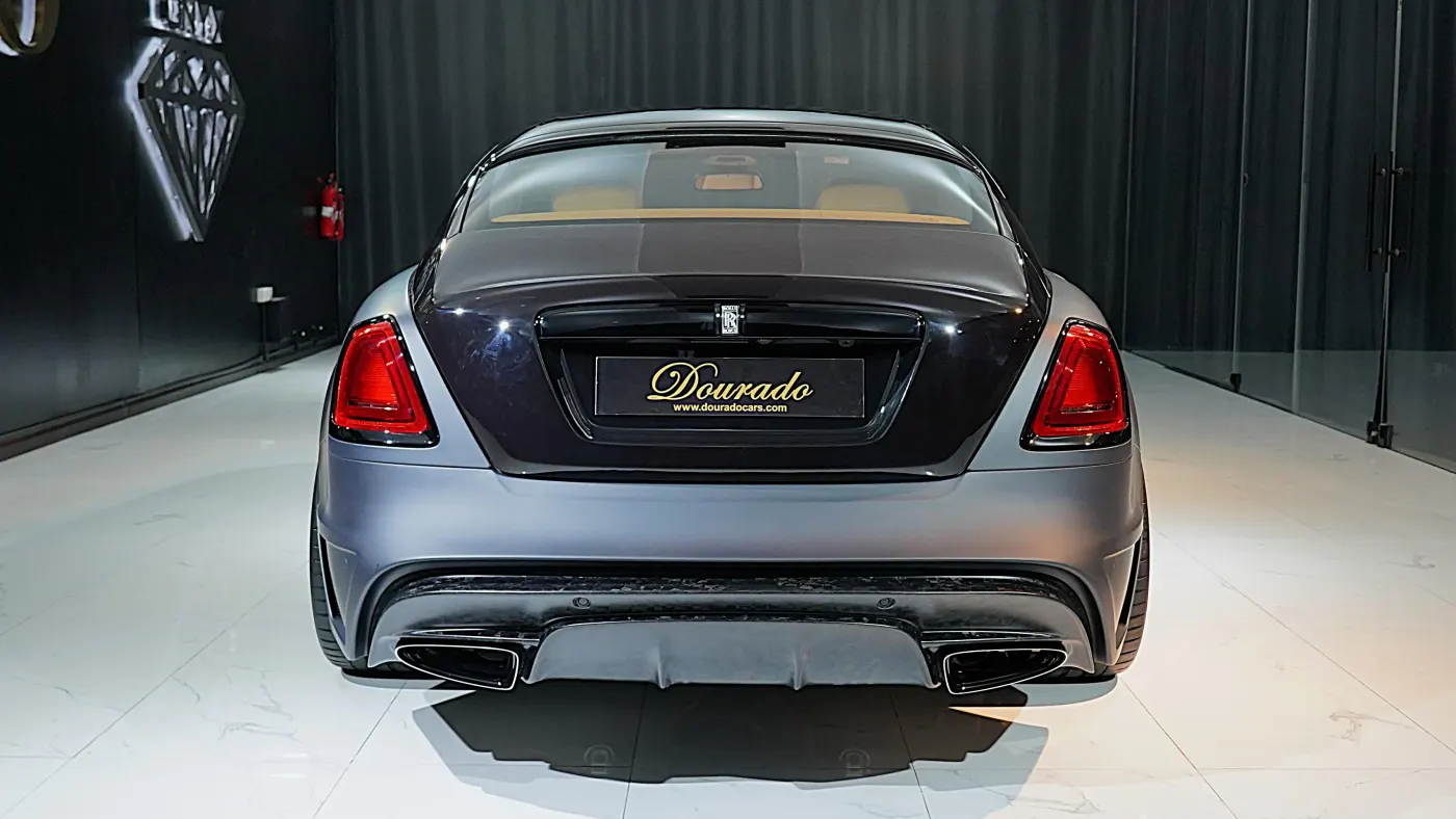 Rolls-Royce Wraith by Onyx Concept exclusive edition showcased in Dubai showroom