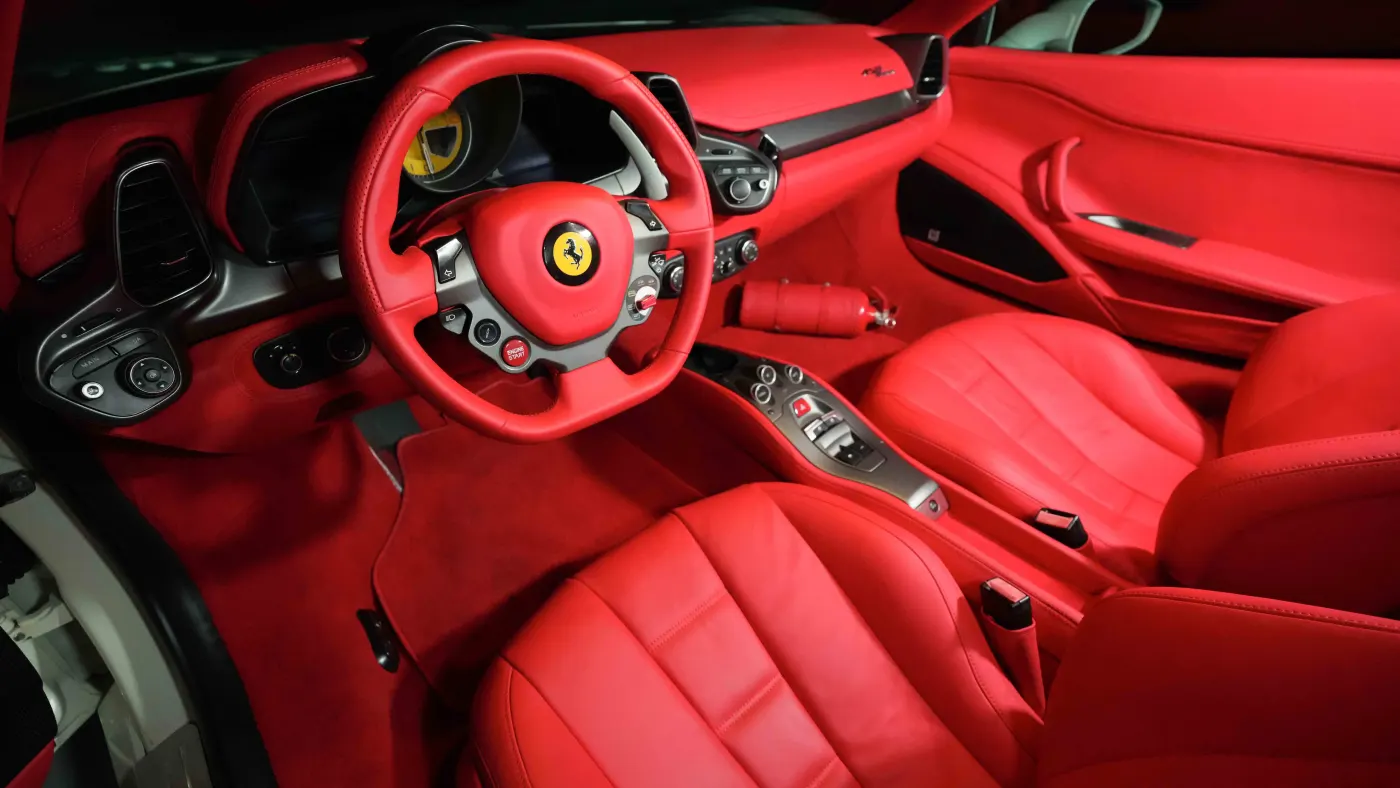 Ferrari 458 Spider premium exotic car for luxury buyers