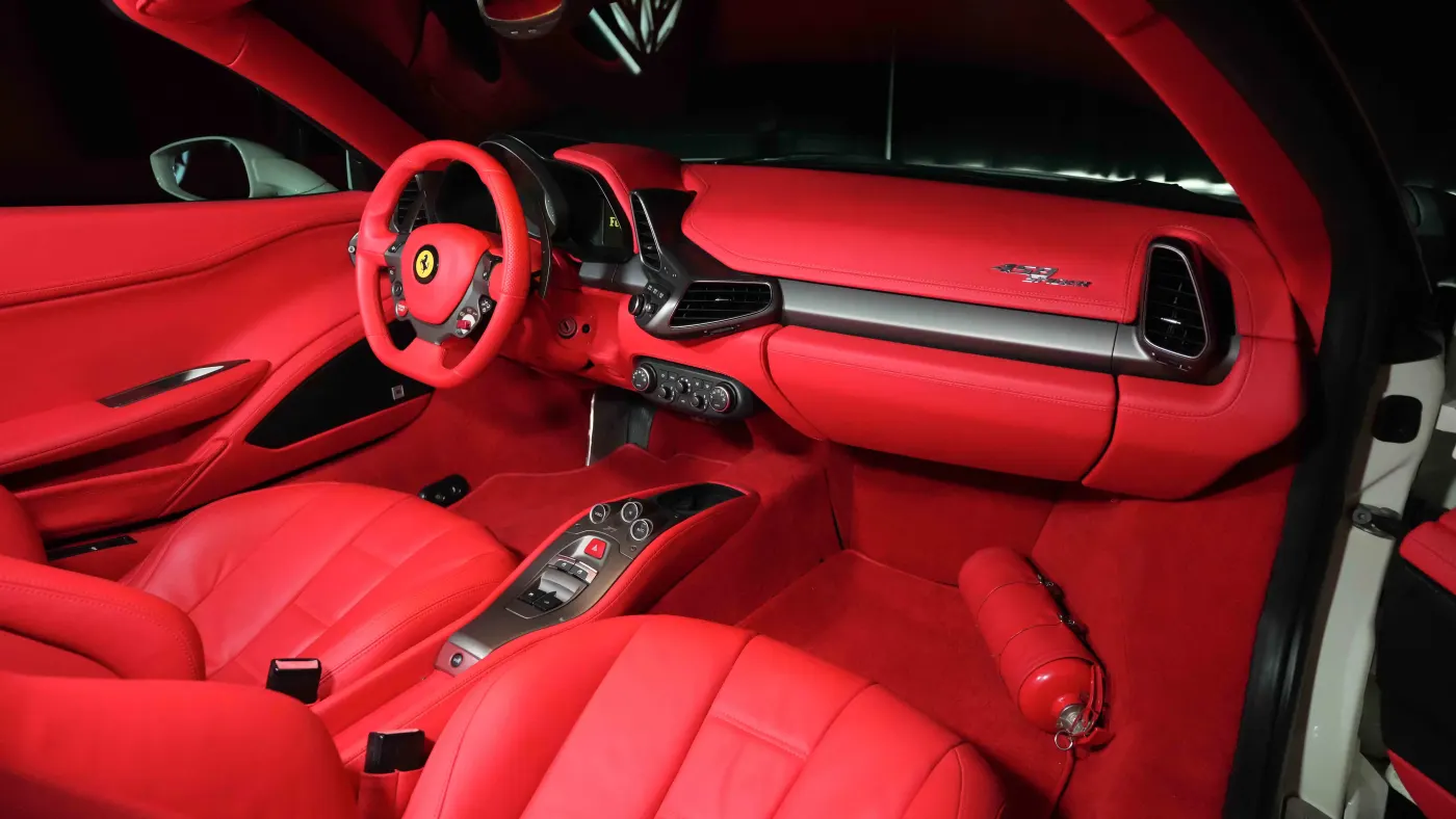 Buy Ferrari 458 Spider luxury convertible supercar in UAE