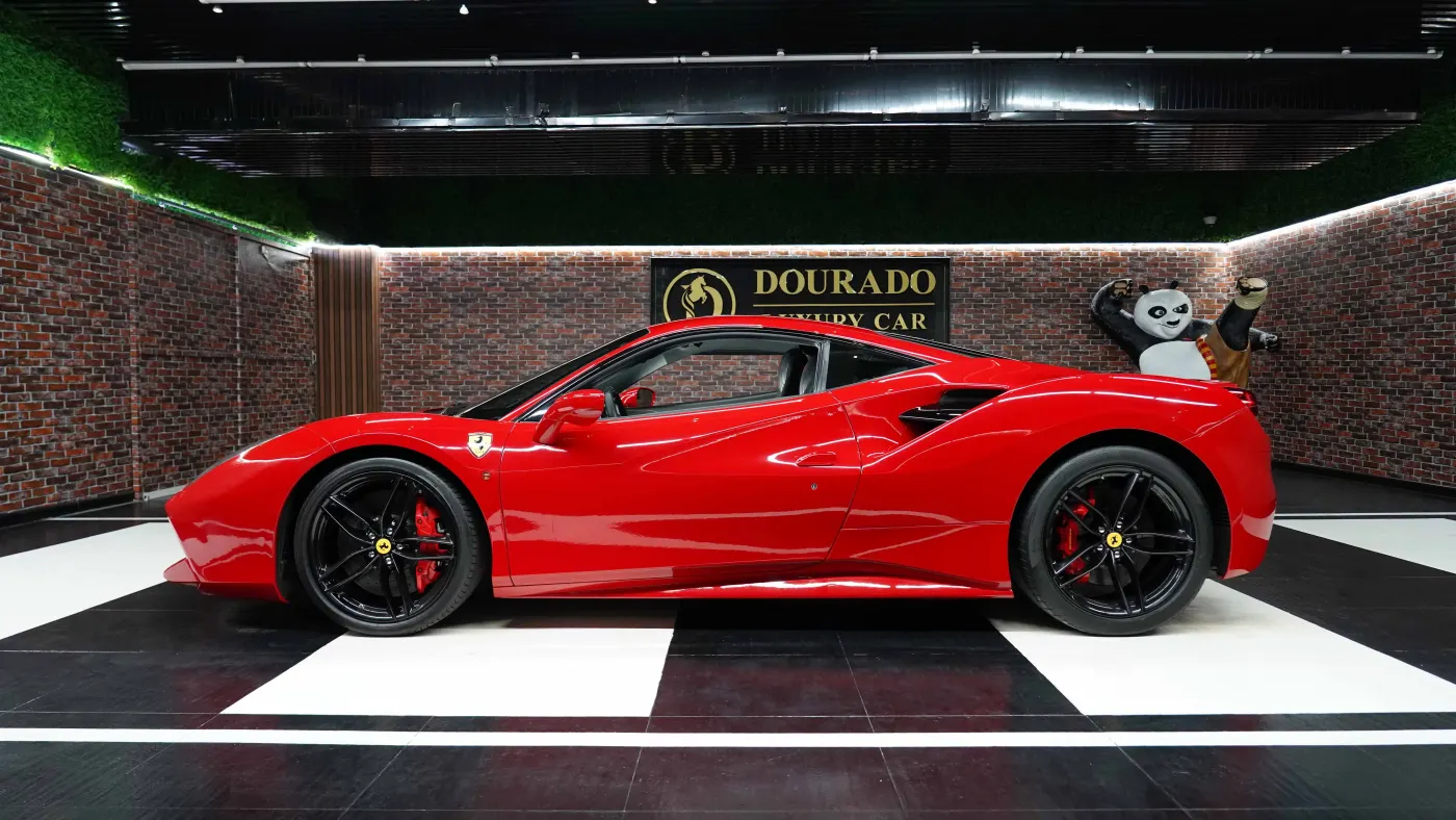 Experience Ferrari 488 GTB exclusive luxury vehicle in Dubai