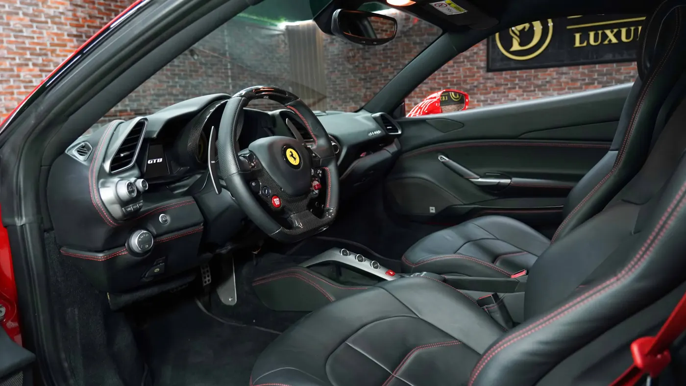Ferrari 488 GTB premium exotic car for luxury buyers