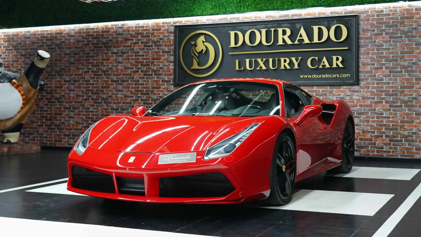 Ferrari 488 GTB rare exotic vehicle available from UAE showroom