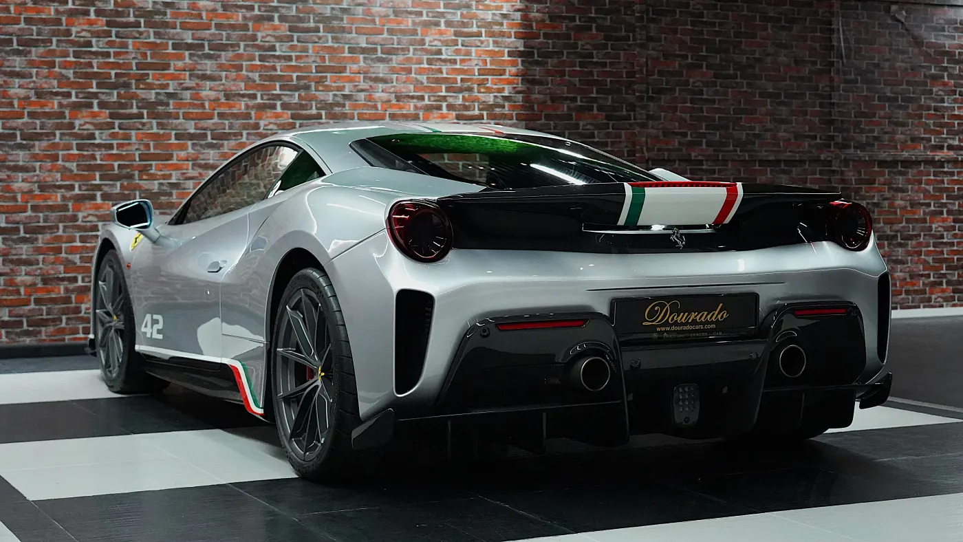 Purchase Ferrari 488 Pista Piloti rare luxury vehicle in Dubai
