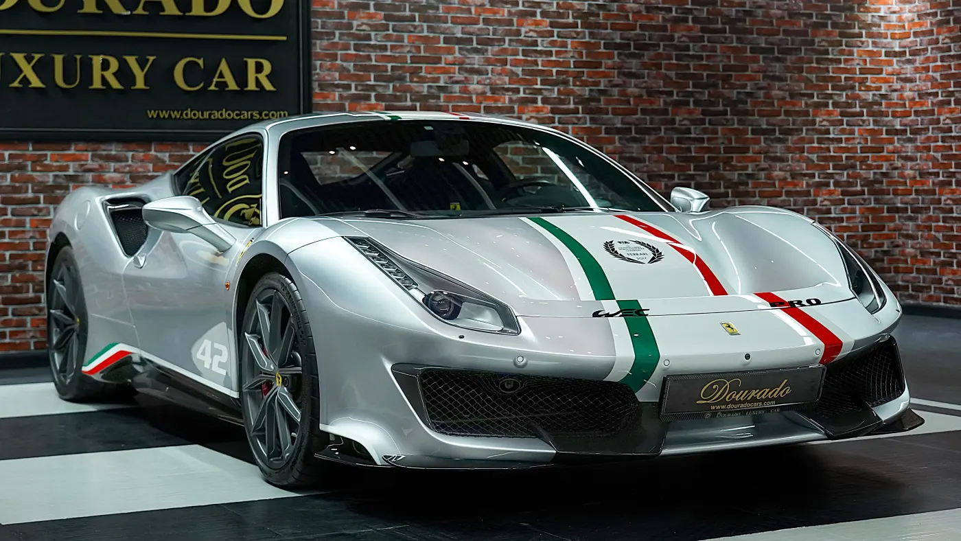 Ferrari 488 Pista Piloti rare limited edition supercar for sale in Dubai