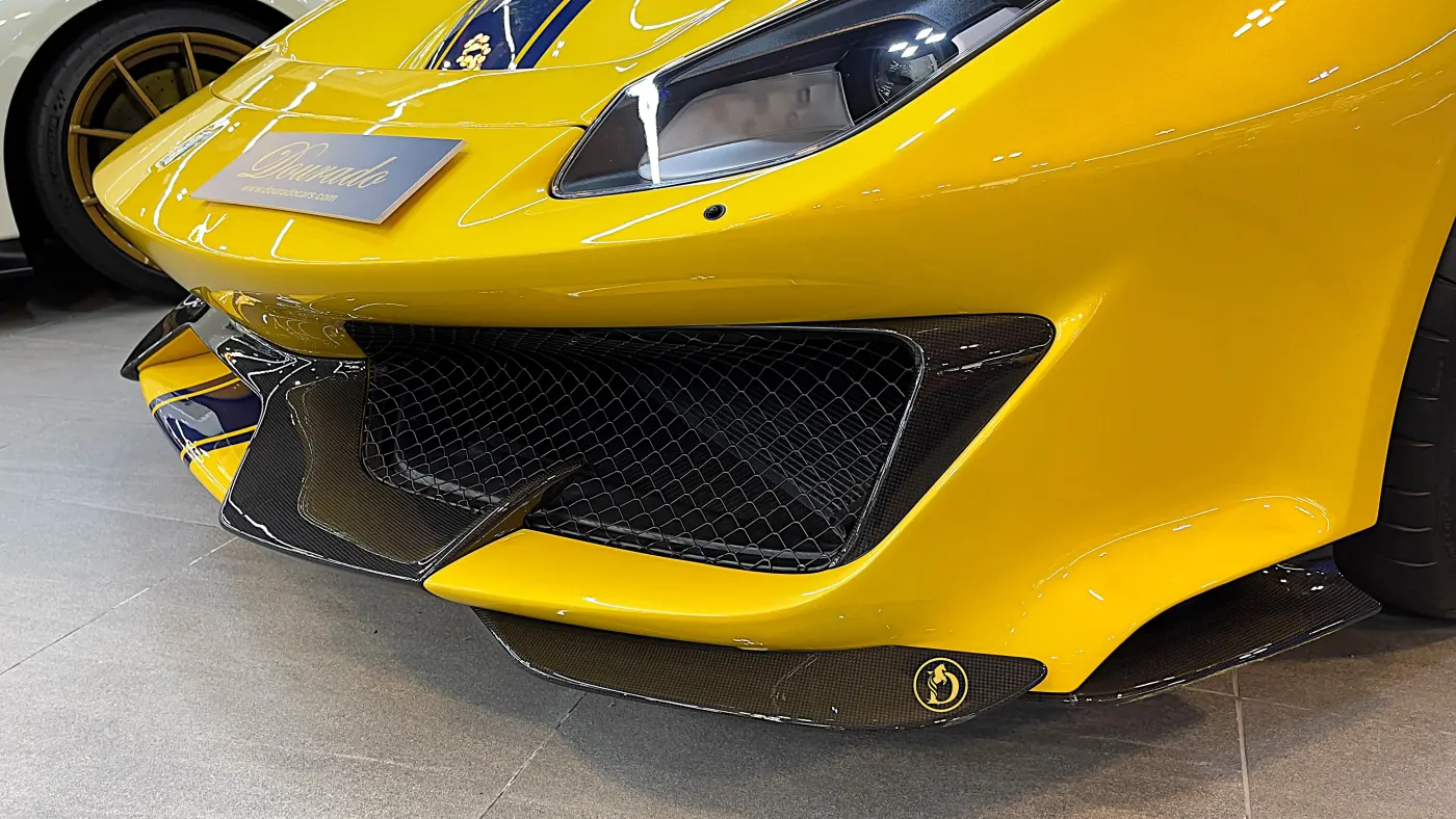 Ferrari 488 Pista premium vehicle available at Dourado Dubai showroom