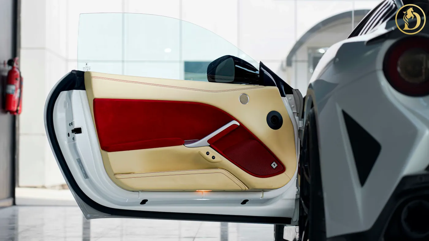 Experience Ferrari F12 Berlinetta exclusive luxury vehicle in UAE