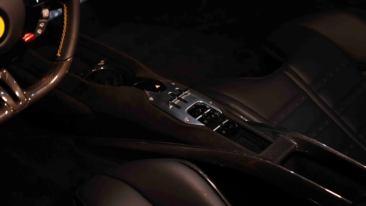 Discover Ferrari SF90 Spider premium automobile in Dubai showroom