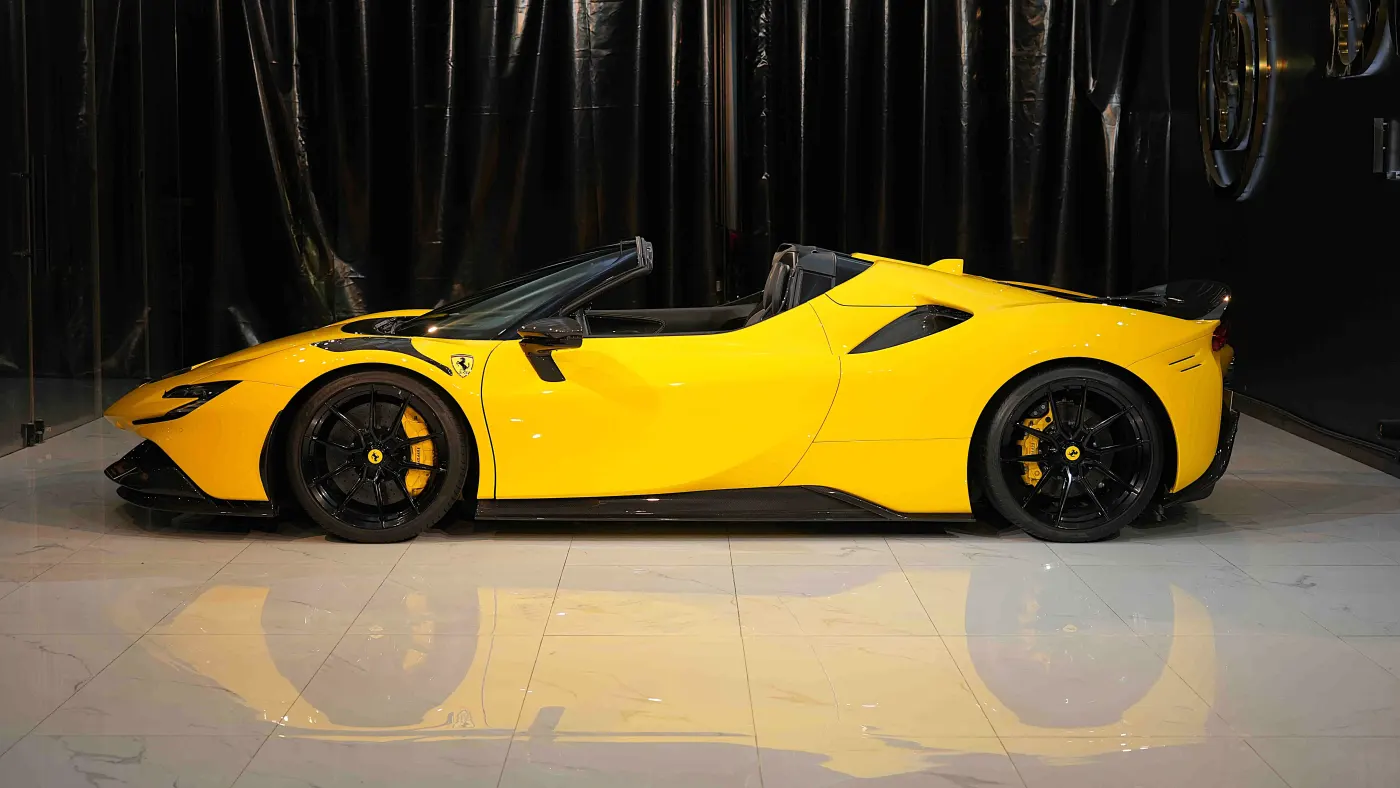 Ferrari SF90 Spider iconic luxury car available in Dubai