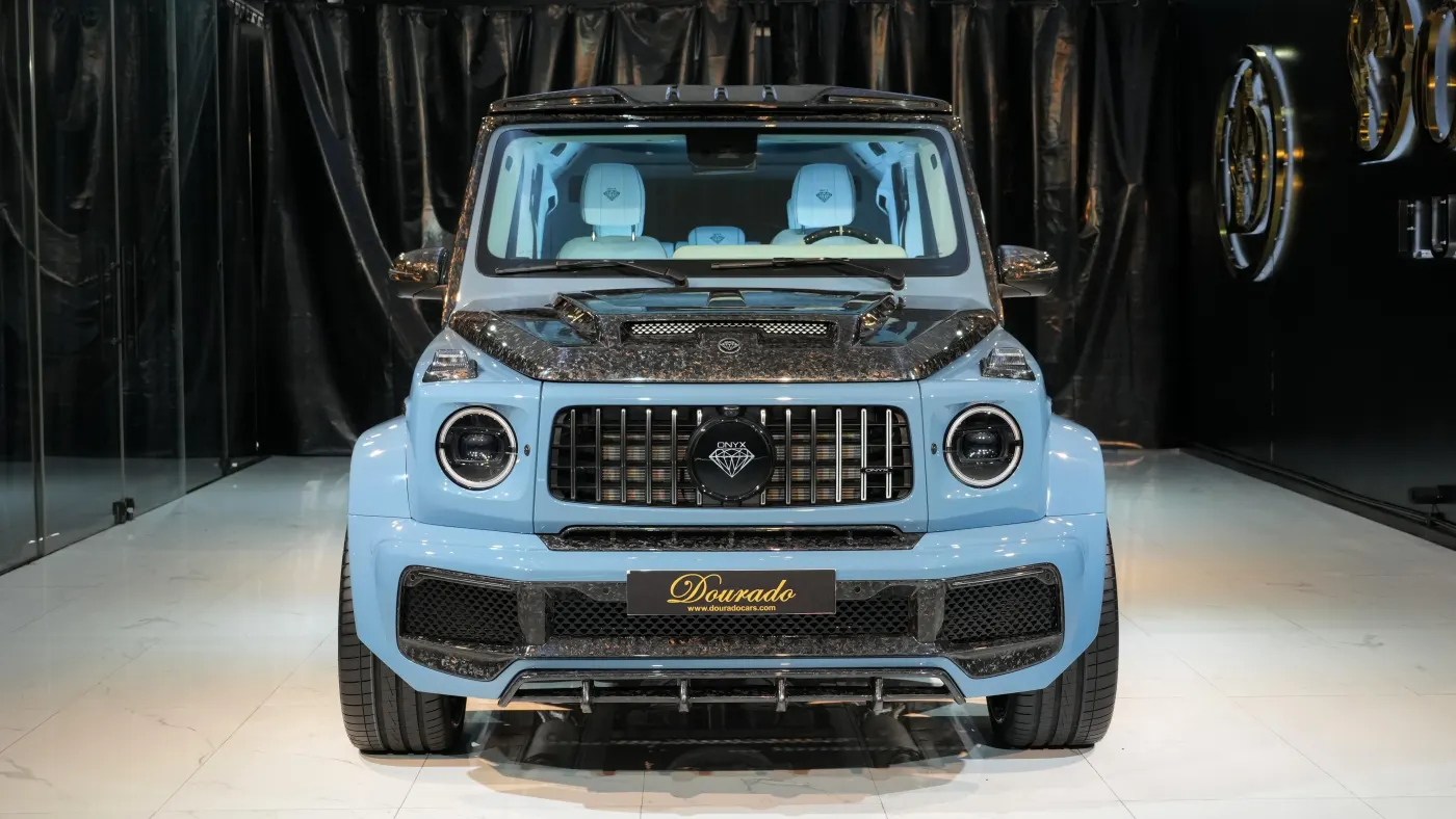 Exclusive G7X by Onyx Concept luxury automobile showcased in UAE
