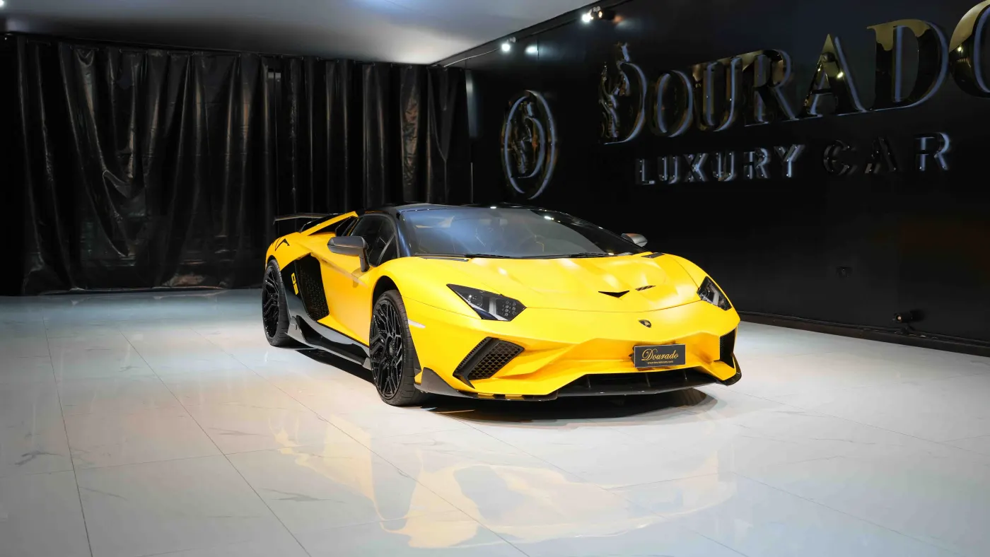 Purchase Lamborghini Aventador SV Roadster Onyx Concept from luxury dealer UAE
