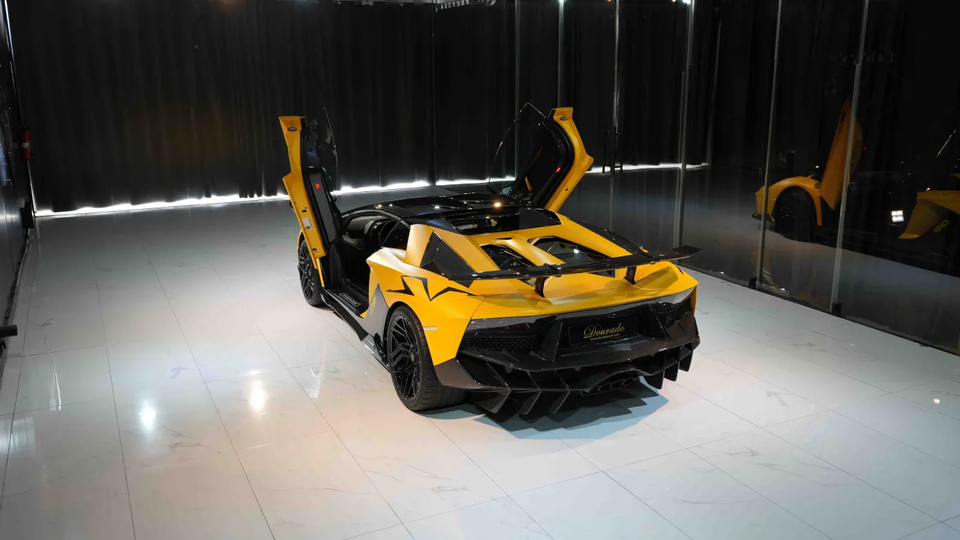 Lamborghini Aventador SV Roadster SX Edition premium vehicle for sale Dubai