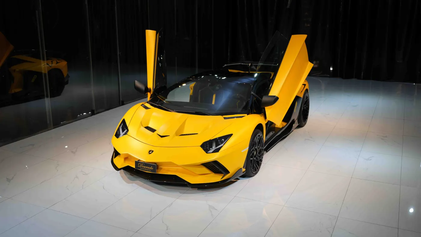 Discover Lamborghini Aventador SV Roadster custom supercar in UAE