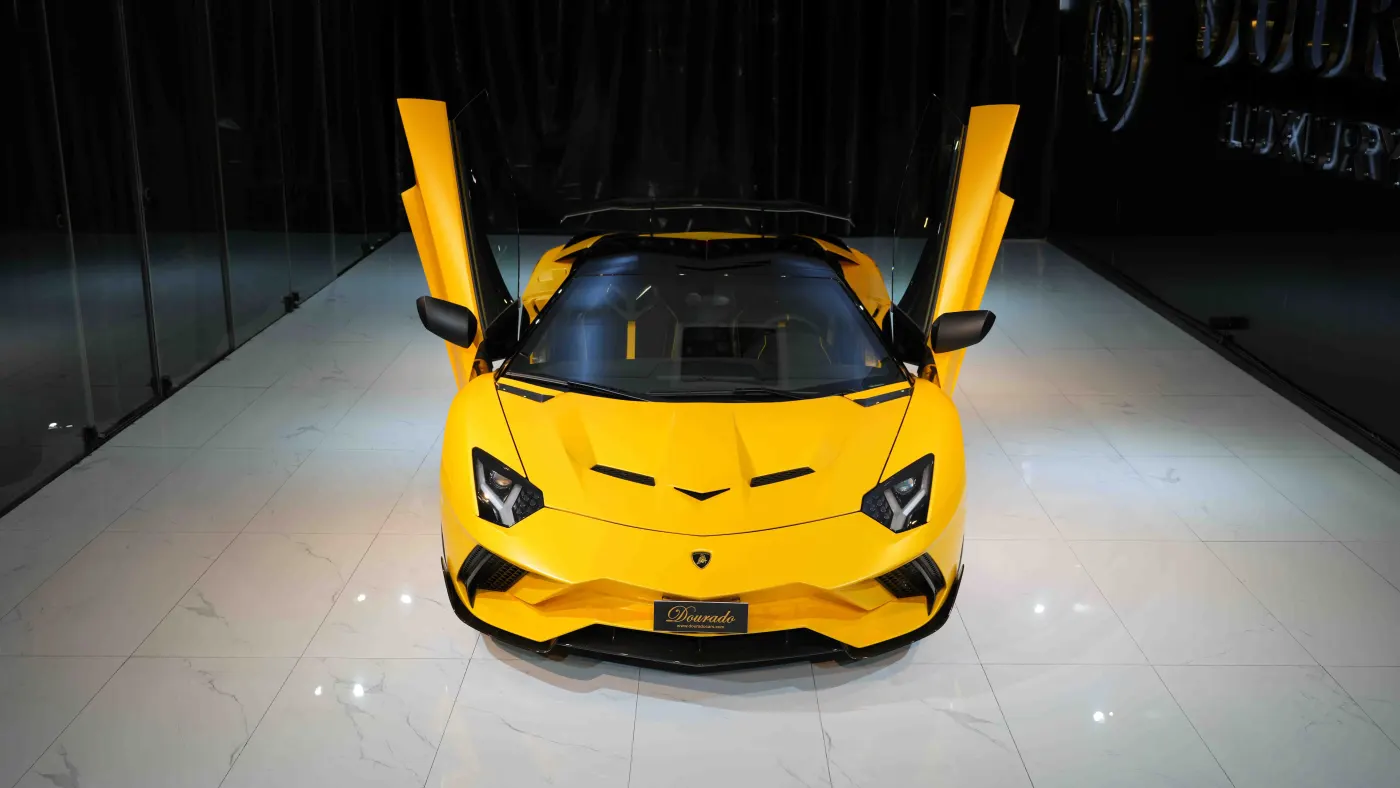 Lamborghini Aventador SV Roadster Onyx Concept limited luxury car collection