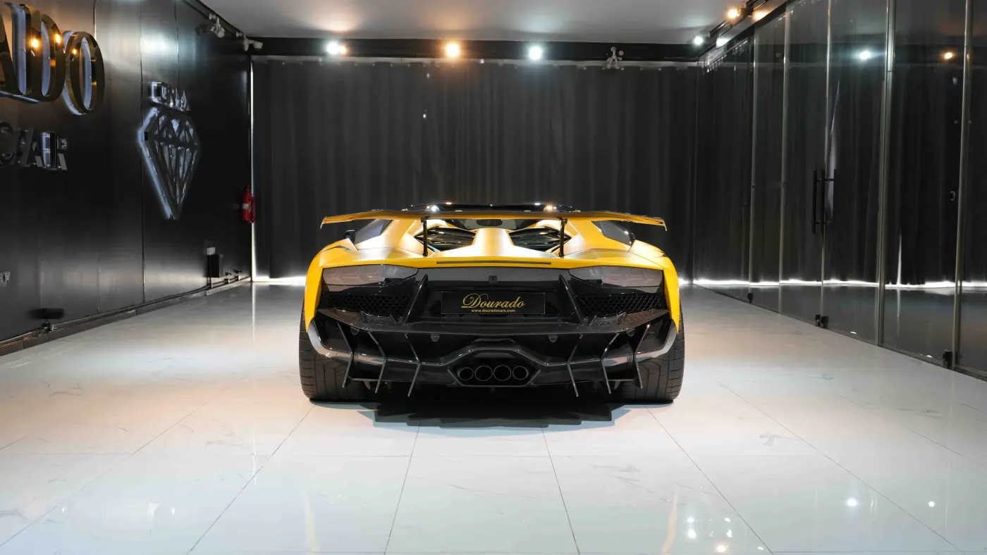 Purchase Lamborghini Aventador SV Roadster rare collectible automobile Dubai