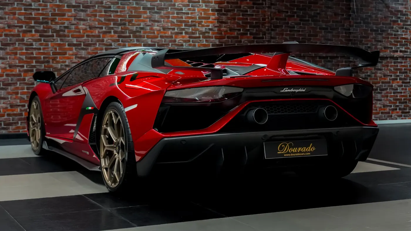 Buy Lamborghini Aventador SVJ Roadster limited edition vehicle in Dubai