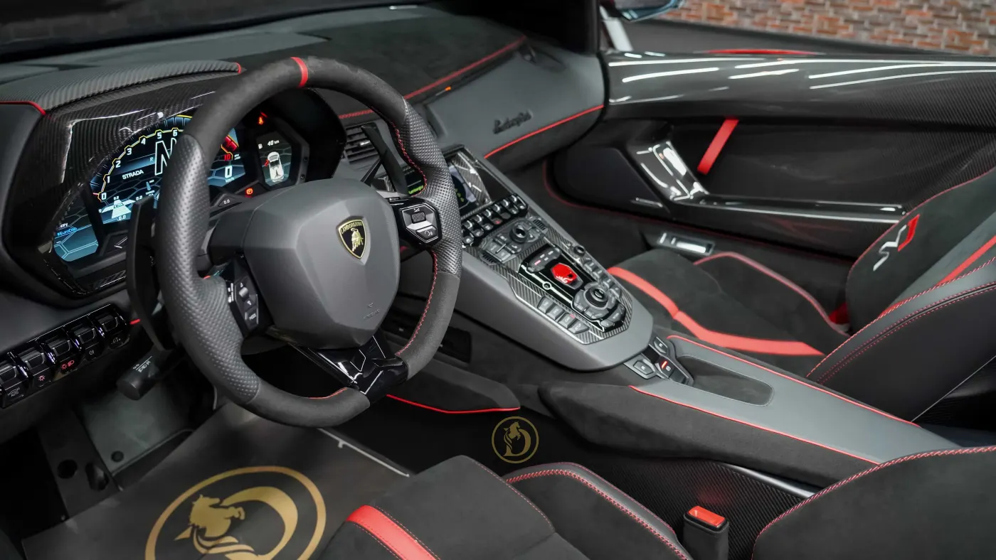 Lamborghini Aventador SVJ Roadster prestigious luxury automobile in UAE