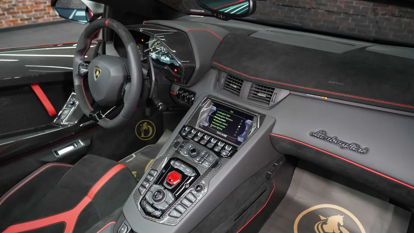 Explore Lamborghini Aventador SVJ Roadster exclusive car collection