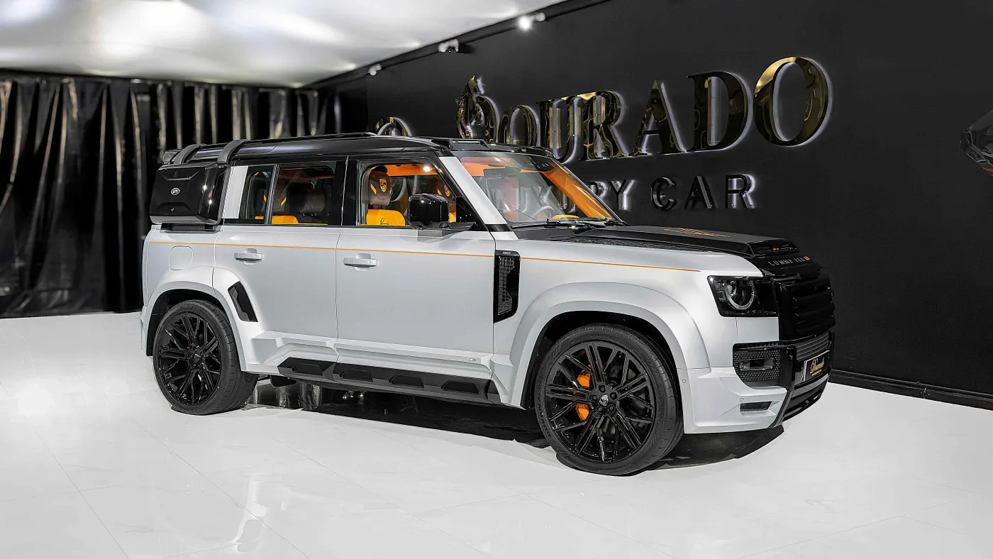 Land Rover Defender 110 rare collectible vehicle available in UAE
