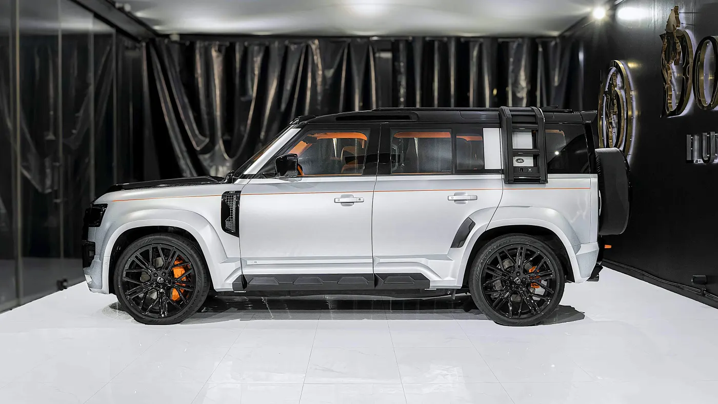 Land Rover Defender 110 sophisticated premium automobile for sale