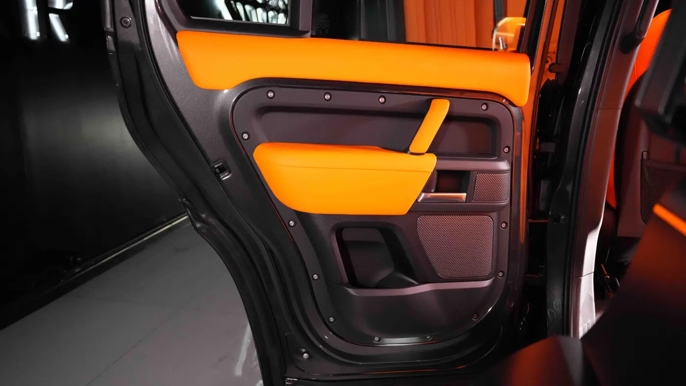 Discover Land Rover Defender 110 P400 X Edition in Dubai showroom