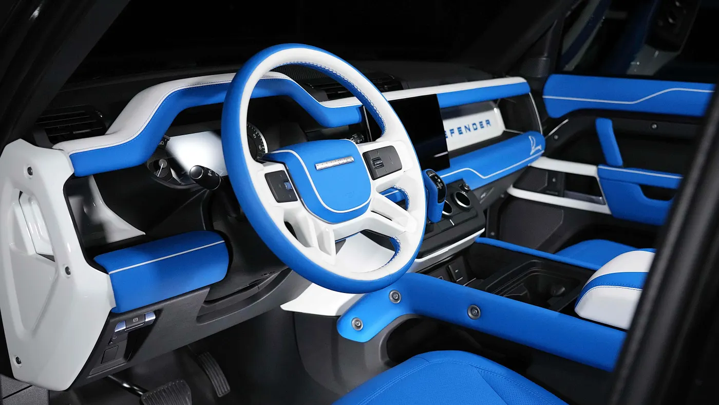 Land Rover Defender CLR LD exotic luxury vehicle available in UAE
