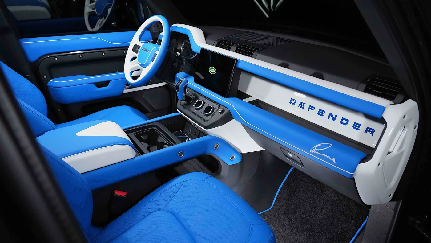 Explore Land Rover Defender exclusive custom automobile collection