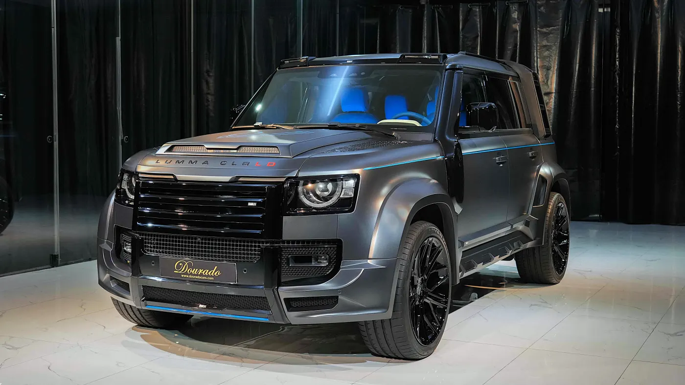 Land Rover Defender Lumma exclusive automobile for luxury buyers