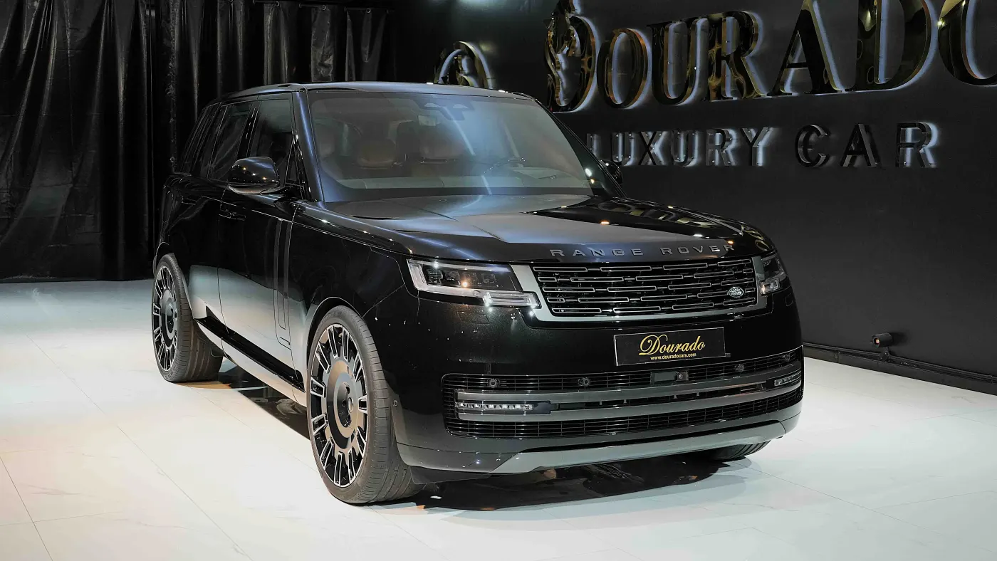 Range Rover Autobiography premium automobile showcased in UAE showroom