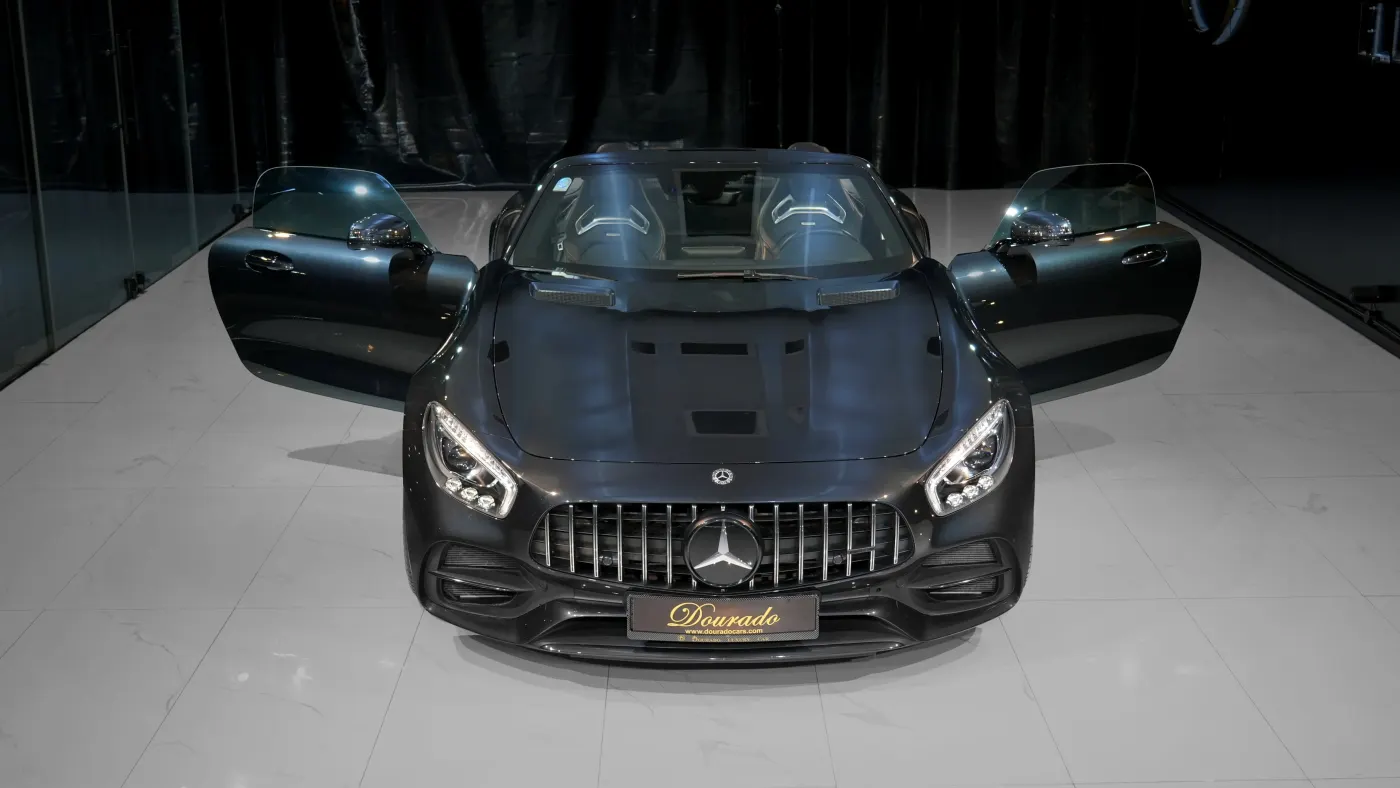 Experience Mercedes-Benz AMG GT C Roadster high-end luxury car