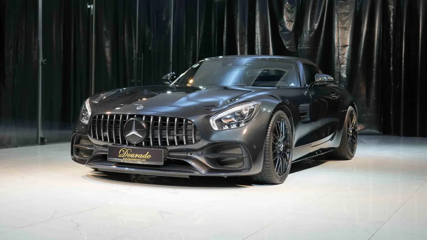 Discover Mercedes-Benz AMG GT C Roadster rare luxury automobile Dubai