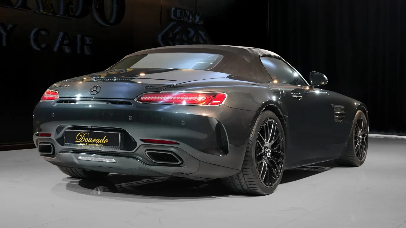 Own Mercedes-Benz AMG GT C Roadster luxury vehicle in Dubai