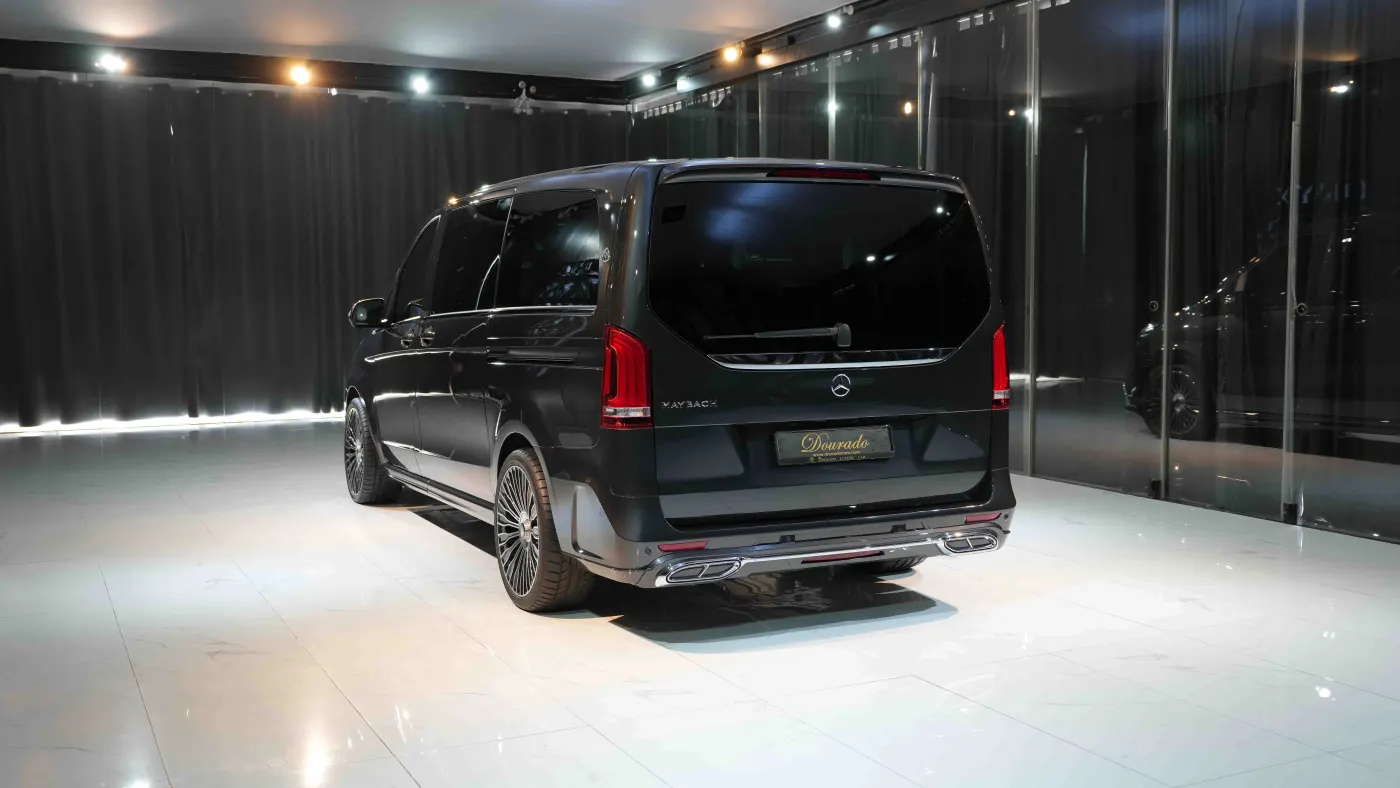 Mercedes-Benz V250D Maybach Kit premium chauffeur vehicle Dubai