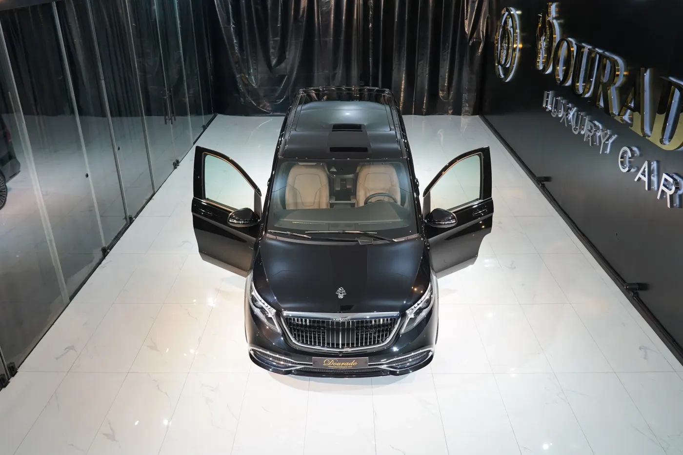 Mercedes-Benz V250D Maybach Kit black luxury vehicle collection UAE