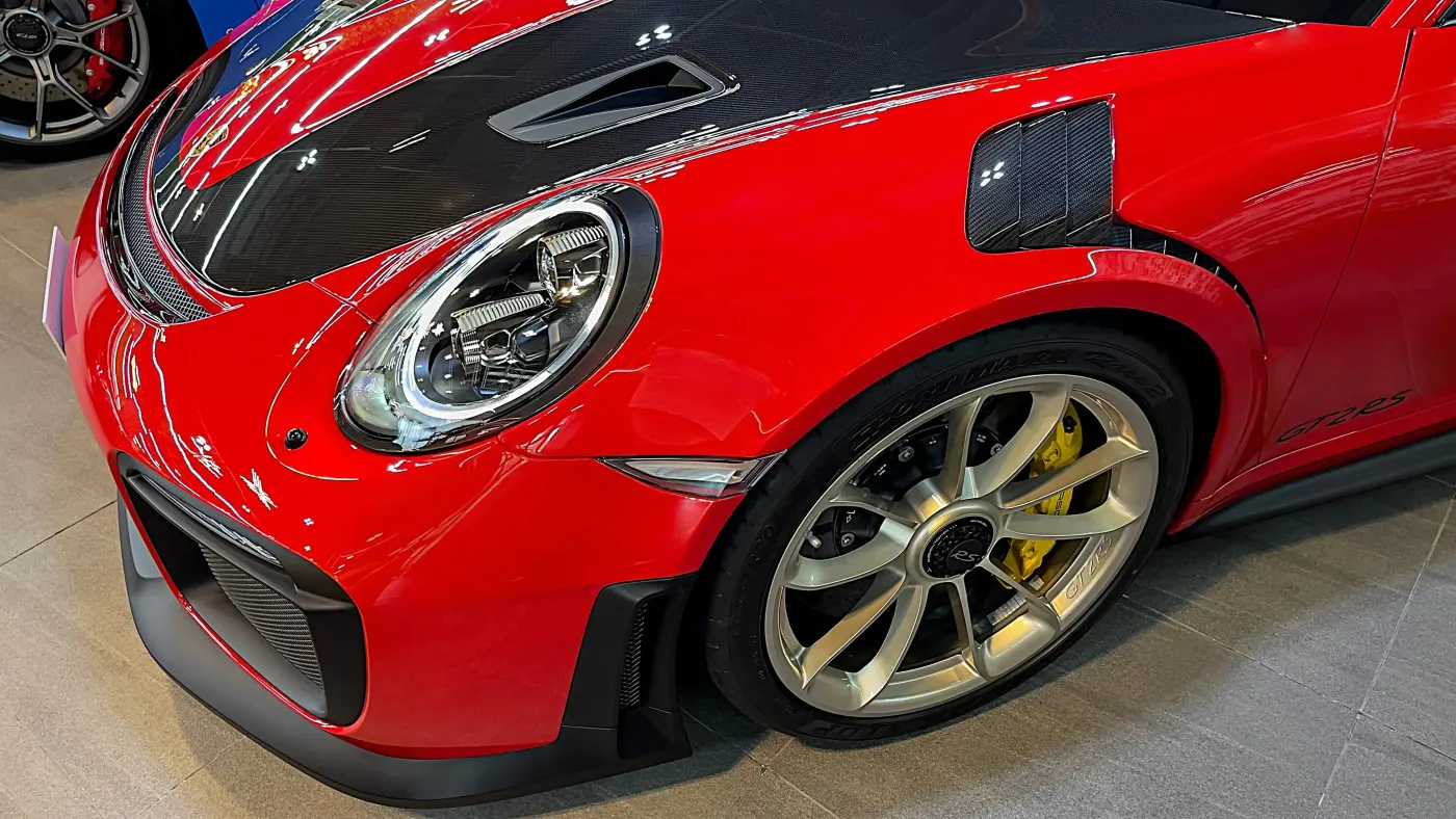Porsche 911 GT2 RS exclusive collectible automobile for luxury buyers