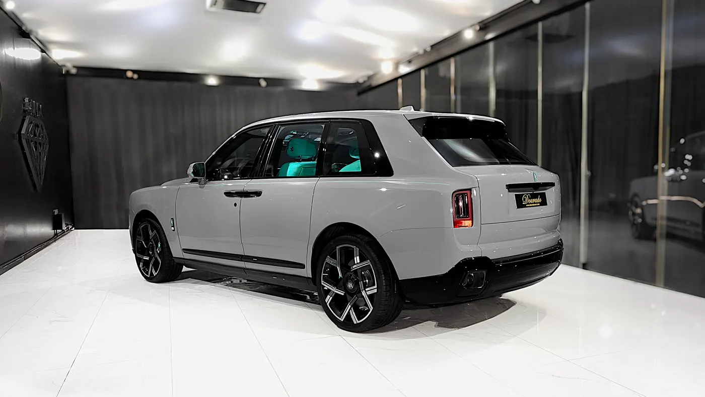 Rolls-Royce Cullinan exotic luxury automobile showcased in Dubai