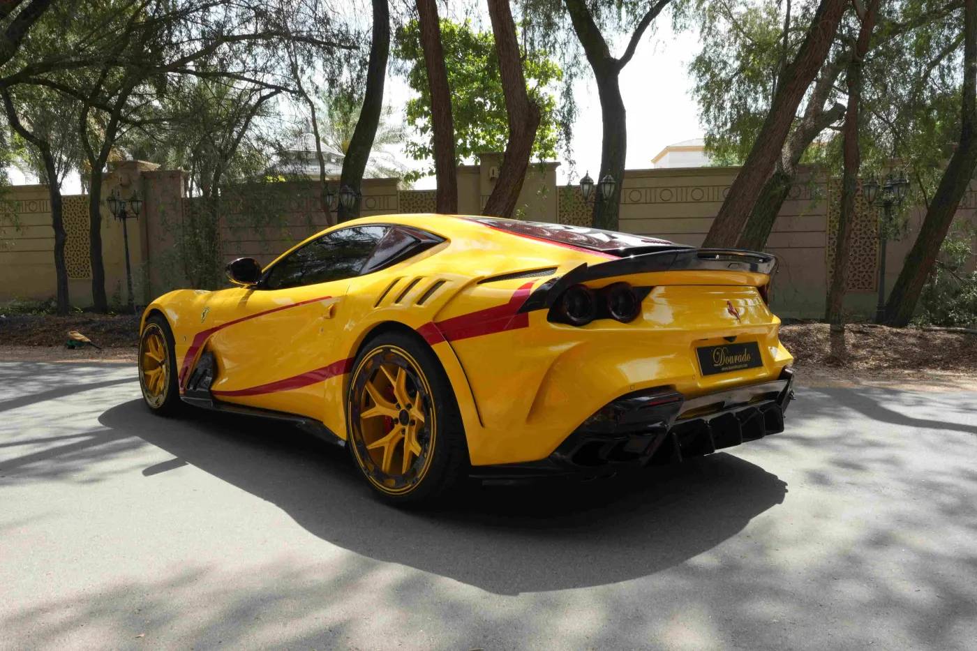 Discover Ferrari 812 Superfast 8XX Limited Edition supercar in UAE