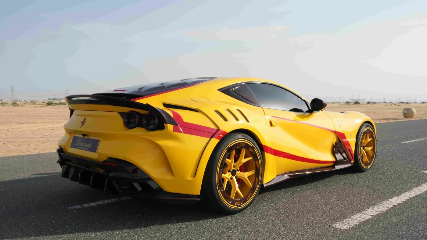 Ferrari 812 Superfast Limited Edition Onyx Concept luxury collection