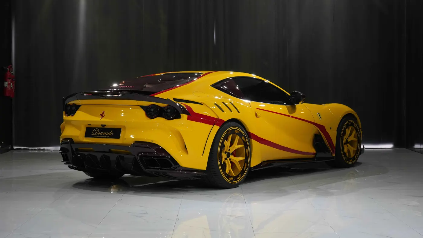 Ferrari 812 Superfast 8XX exclusive Onyx Concept performance vehicle