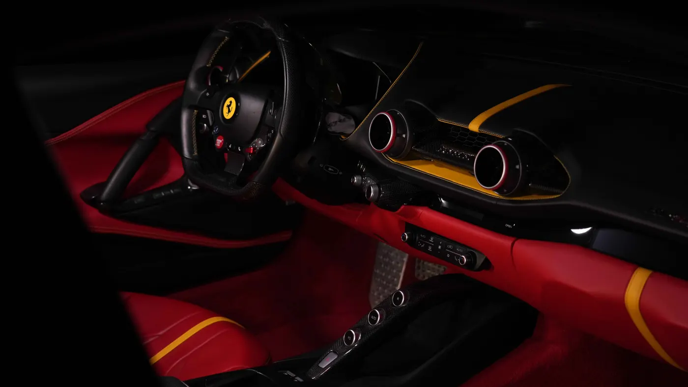 Explore Ferrari 812 Superfast 8XX available at Dubai luxury showroom