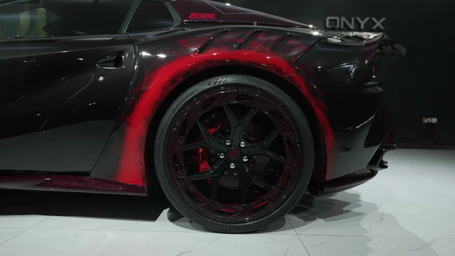 Ferrari 812 GTS luxury convertible showcased in Dubai