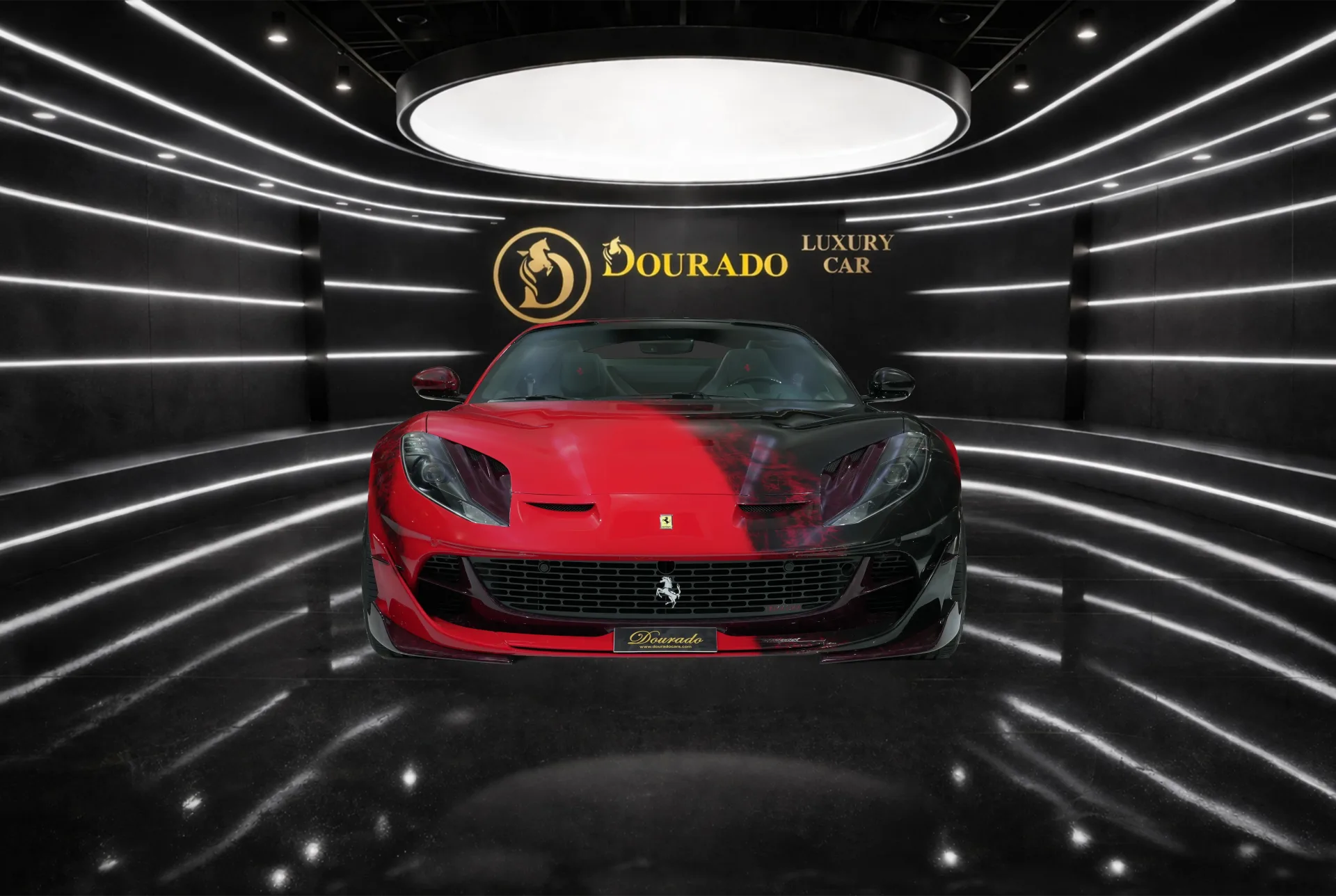 Ferrari 812 GTS for sale in Dubai with Onyx Concept forged carbon package