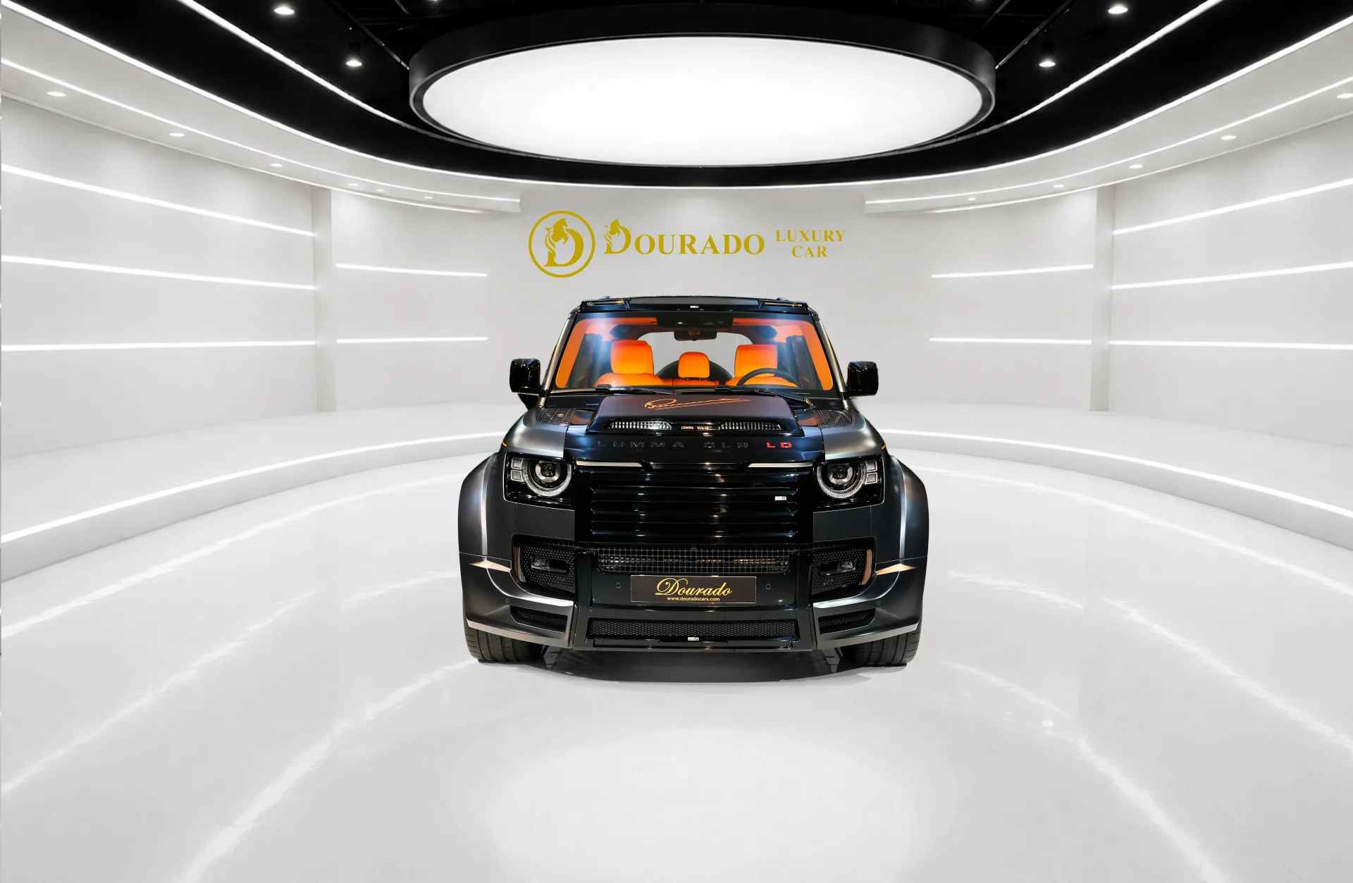 Drive Brand-New Land Rover Defender 110 P400 Lumma CLR LD in Dubai