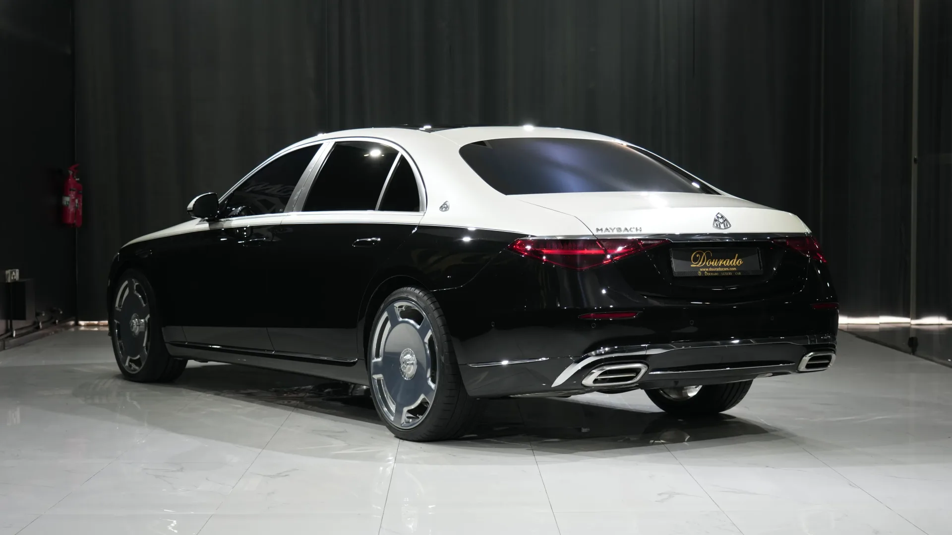 Mercedes-Maybach S580 handcrafted leather interior
